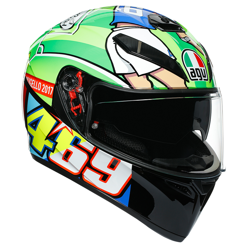 AGVヘルメット K-3 SV MPLK 009-ROSSI-