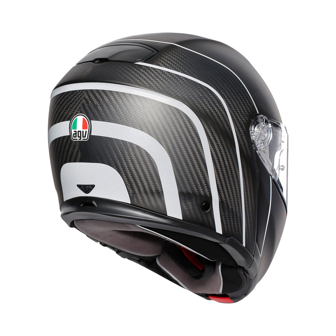 SPORTMODULAR AGV JIST MULTI - REFRACTIVE CARBON/SILVER