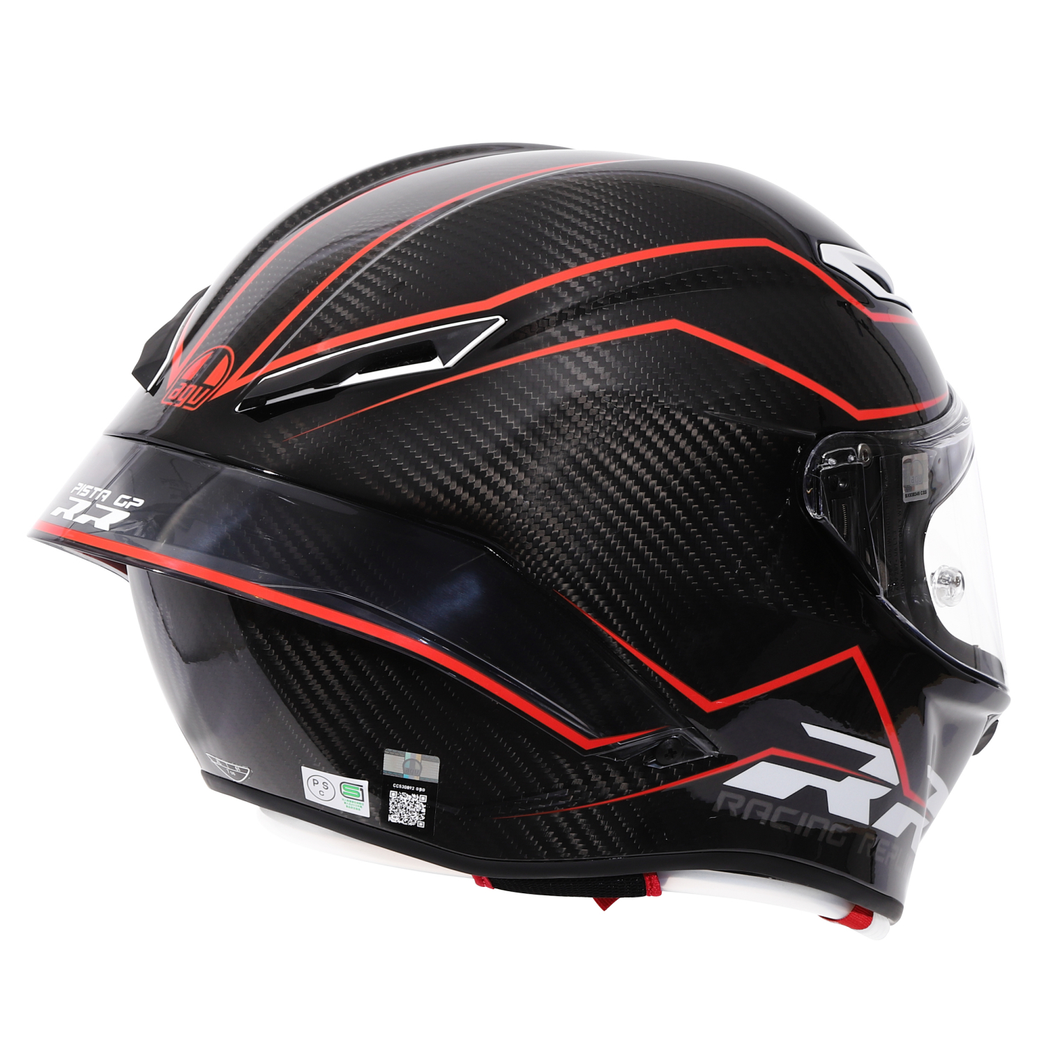 PISTA GP RR JIST Asian Fit 017-PERFORMANTE CARBON/RED | AGV ヘルメット