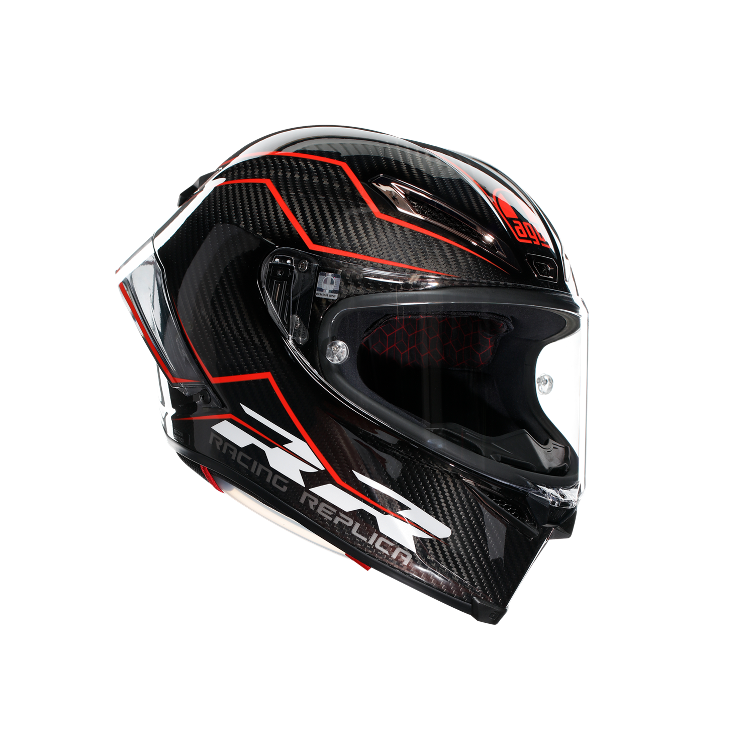 PISTA GP RR JIST Asian Fit 017-PERFORMANTE CARBON/RED | AGV ヘルメット