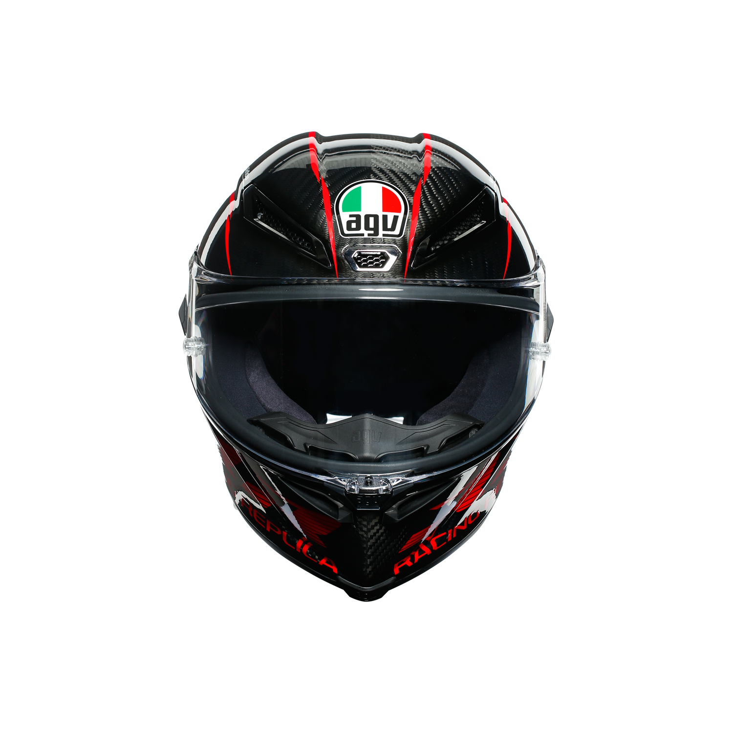 agv pista gp rr performance carbon red