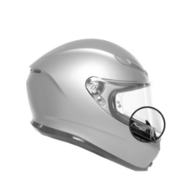 AGV BREATH DEFLECTOR K6 S/K6 - BLACK
